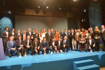 Brillante Gala Nacional del Deporte 2016 en Málaga e interesante Congreso de la AEPD