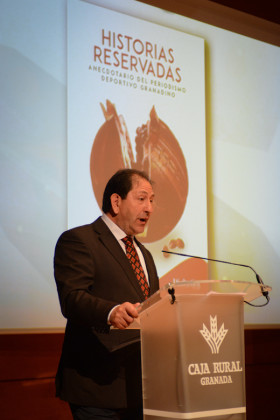 El presidente de la AEPD Granada, Antonio Rodríguez