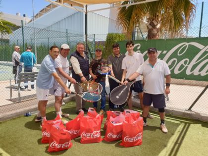 El Trofeo Coca Cola-Campus Tenis Club, para la pareja Romero-Romero júnior