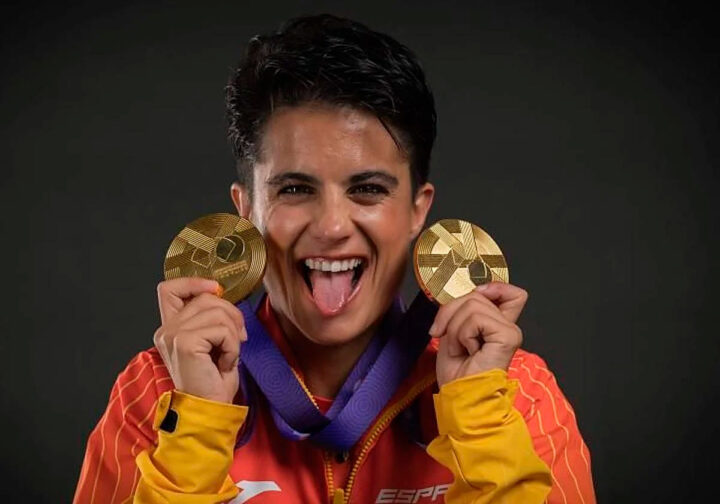 María Pérez fue la gran protagonista de los Mundiales de Atletismo de Tokio 2025. Foto: AFP