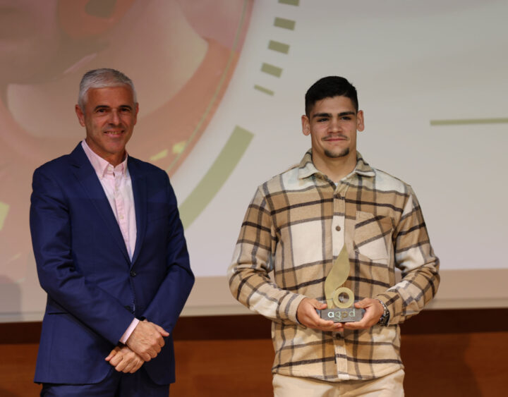 Samuel Molina nos sorprendió y emocionó con el relato de su vida deportiva.