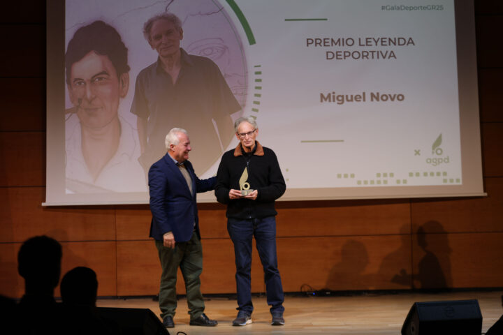 Premio Leyenda para Miguel Novo.