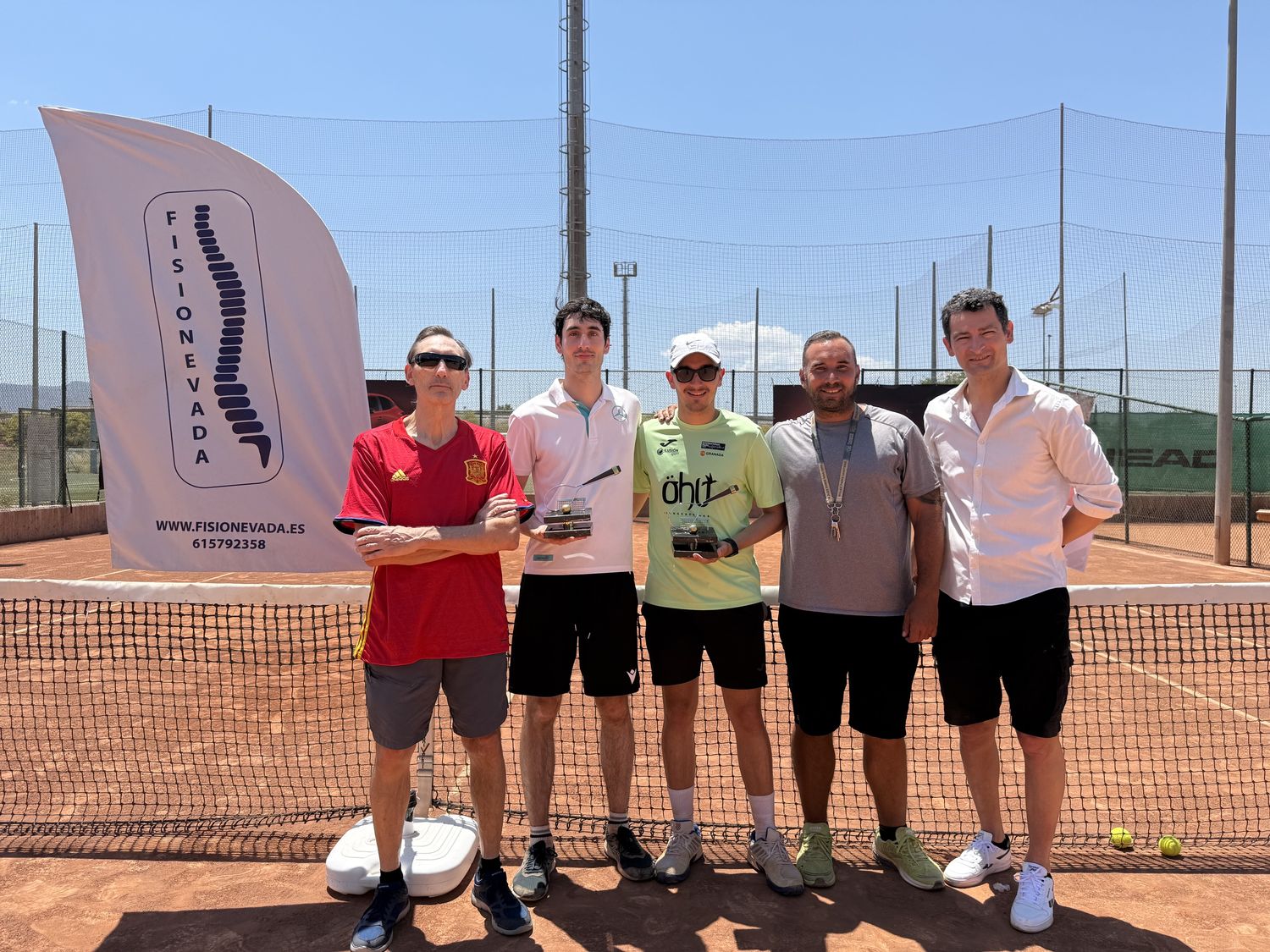 Fisionevada y Campus Tenis hicieron posible el IX Trofeo Campus Tenis AGPD