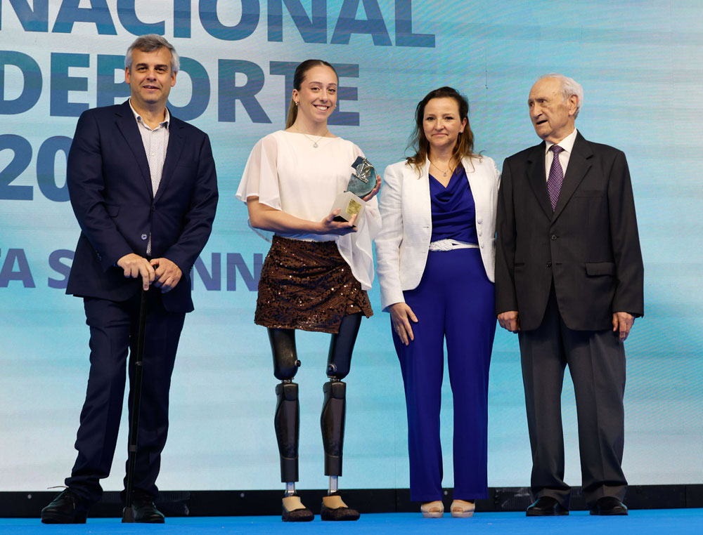 Audrey Pascual, en la Gala Nacional del Deporte 2026