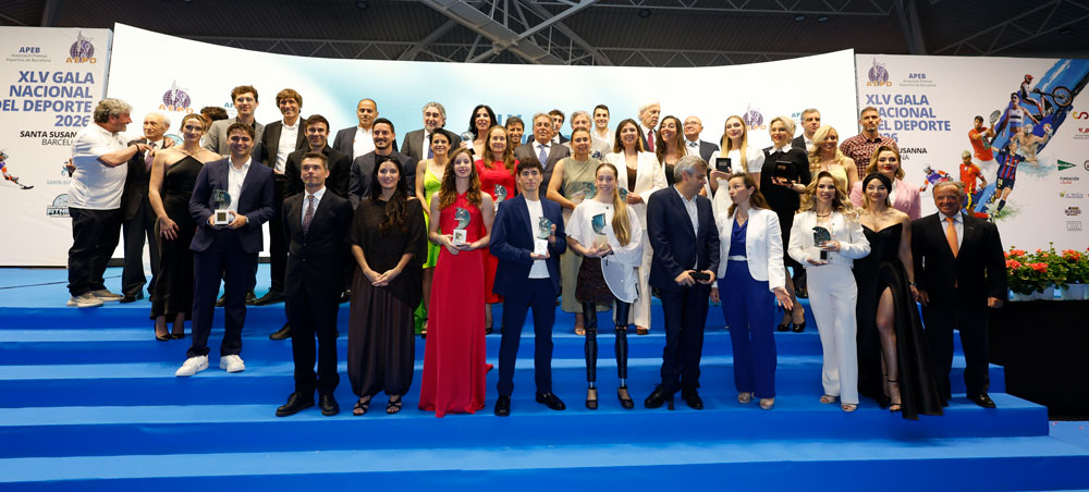 Los premiados en la Gala Nacional del Deporte 2026